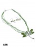 DRAGONFLY NECKLACE WITH EARRING SET